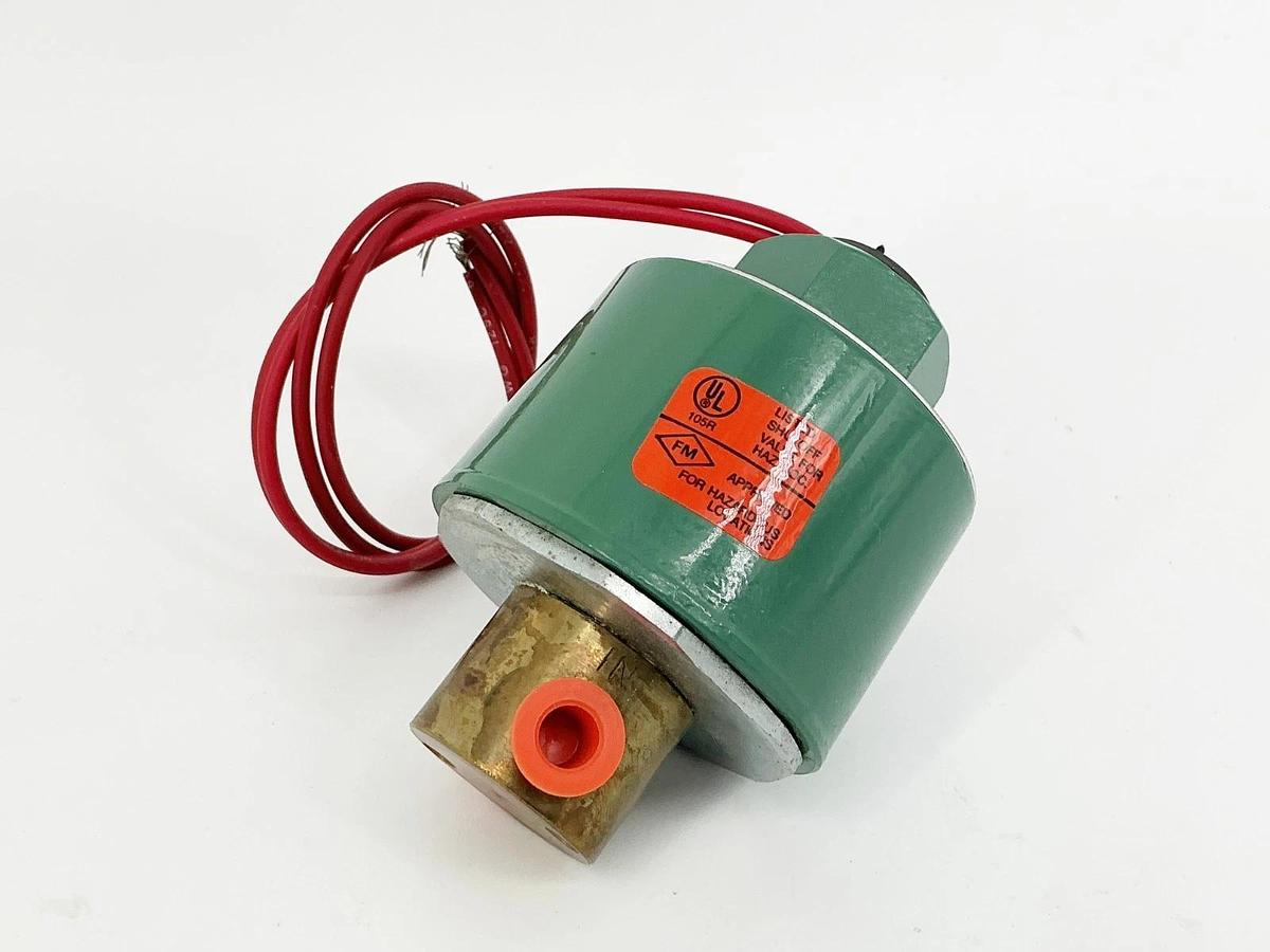 New Asco 8262C40 Solenoid Valve 650PSI 1/8" 24VDC 9.7W