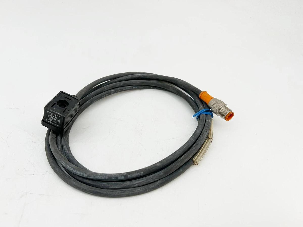 Used New Lumberg 909-15 Valve Connector MPM Connection 5Pin Male 24V