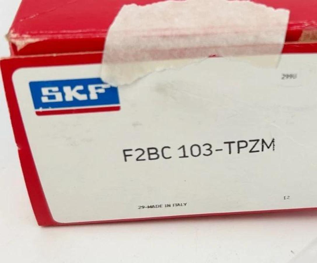 New SKF F2BC 103-TPZM Two-Bolt Flange Ball Bearing Unit Food-Line 1-3/16"