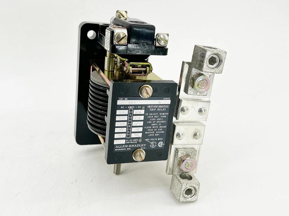 New Allen Bradley 809-A18E Ser. A Instantaneous Trip Current Relay 120A 1NO