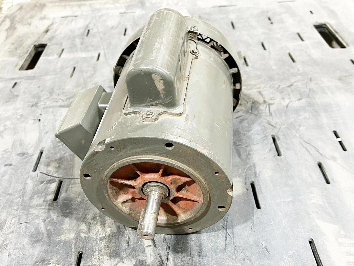Used WEG 00118ES1BD56OFL Motor 1HP 115/230V 14A 1750RPM 10341859 1ph D56C Frame
