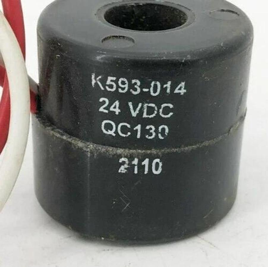 New Parker K593-014 Coil For L-Operated Valves 24VDC