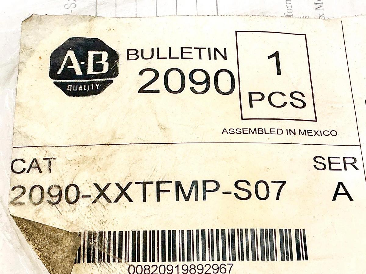 New Allen Bradley 2090-XXTFMP-S07 Continuous Flex Power Cable 300V Ser.A