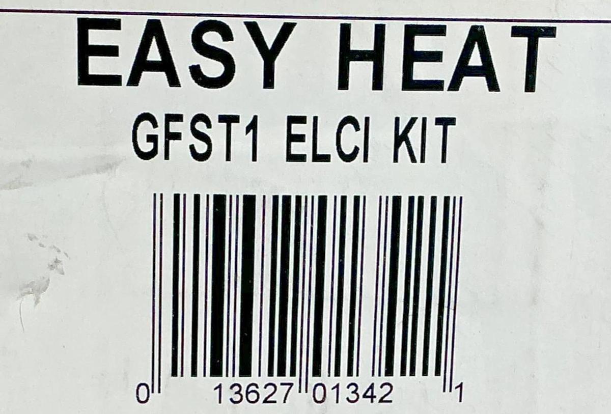 New Easy Heat GFST1-ELCI Plug-In Power Connection Kit 120V
