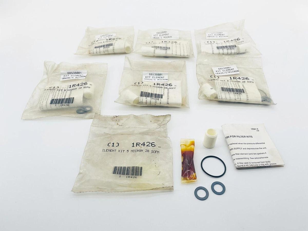 Lot of 7 New Speedaire 1R426 Element Kit 5 Micron 20 SCFM