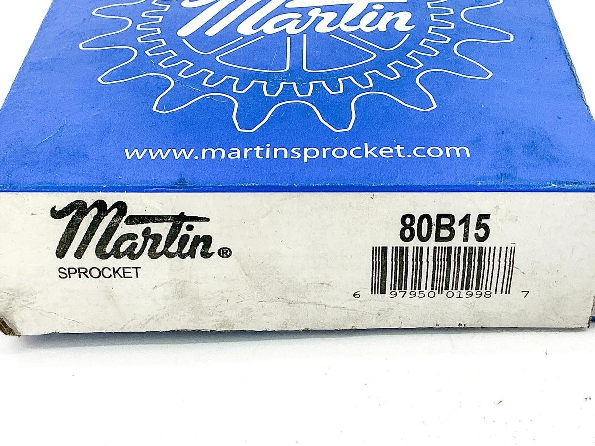 New Martin 80B15 Sprocket 1" Bore 15 Teeth