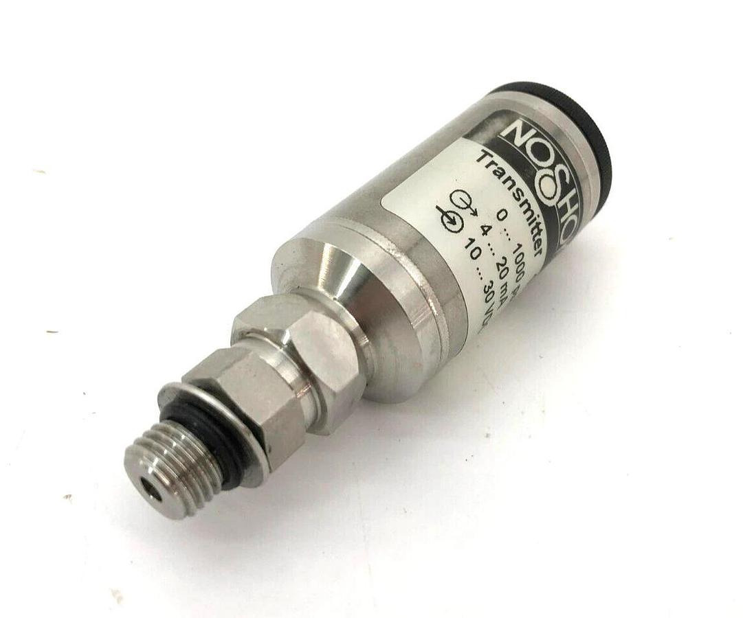 NoShok 100-1000-2-1-3-7 Current Output Pressure Transmitter 0-1000psi 10-30VDC
