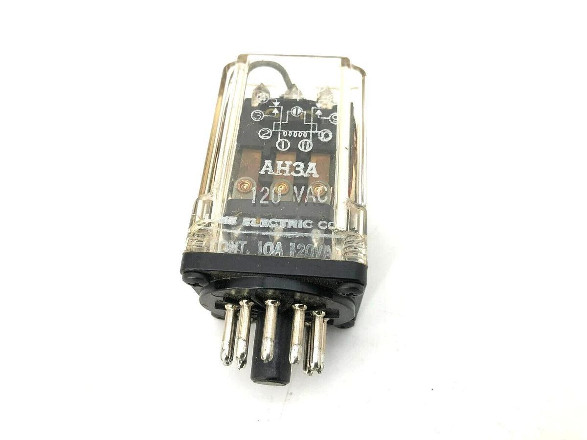 New Line Electric AH3A Relay 120VAC 10A