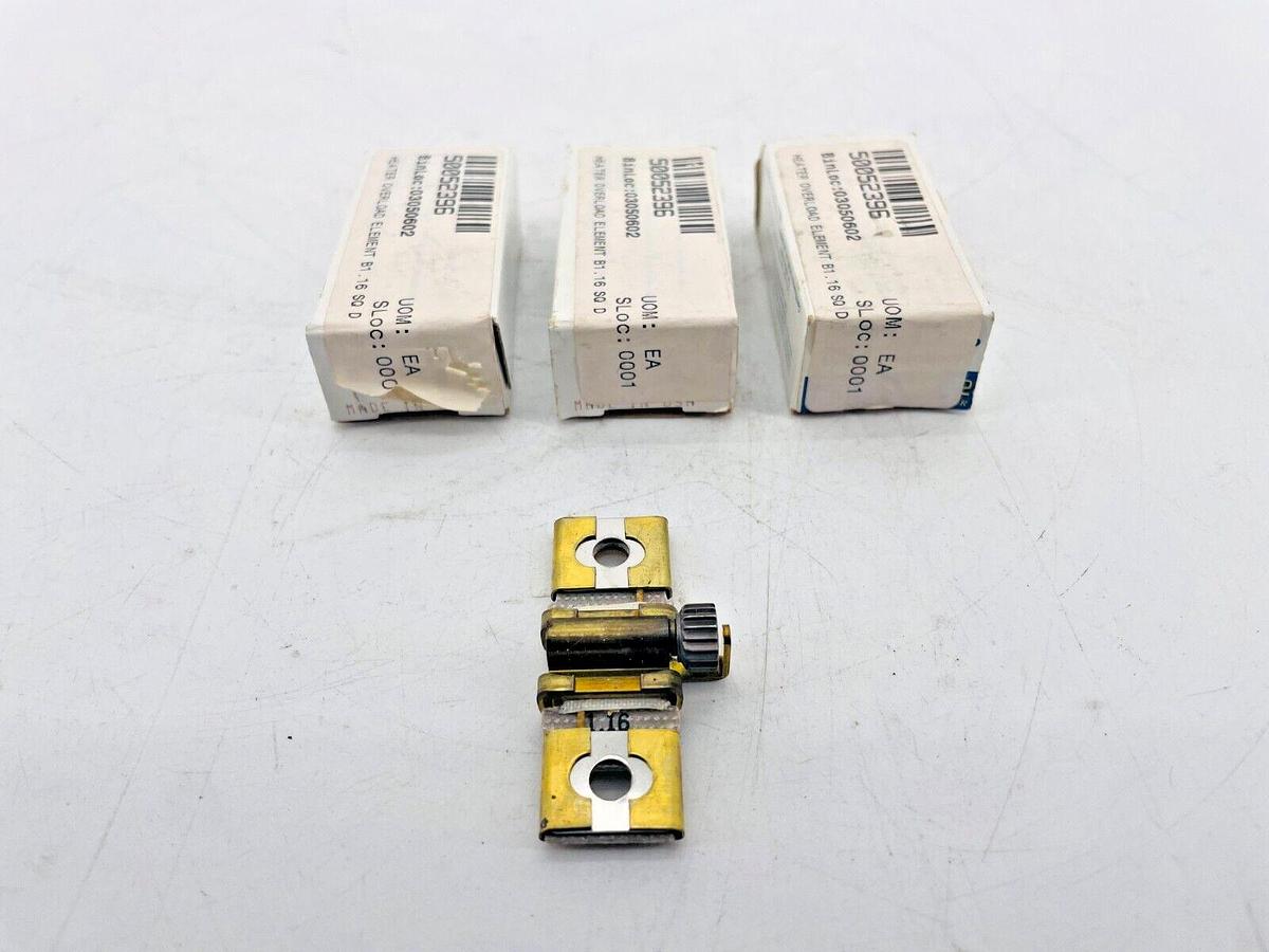 Lot of 3 New Square D B1.16 Thermal Units