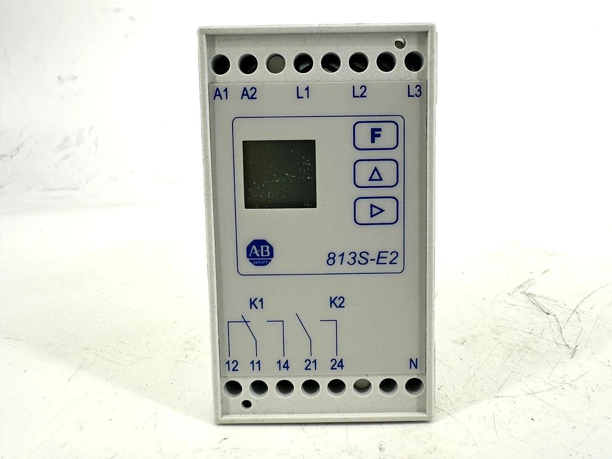 New Allen Bradley 813S-E2CD60 Ser A Phase Monitor 250-690V 60HZ 115VCP 3 Phase