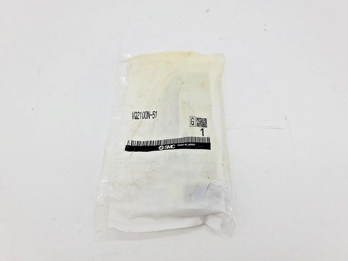 New SMC VQ2100N-51 Solenoid Valve 5-Port Plug-In 0.1~0.7MPa