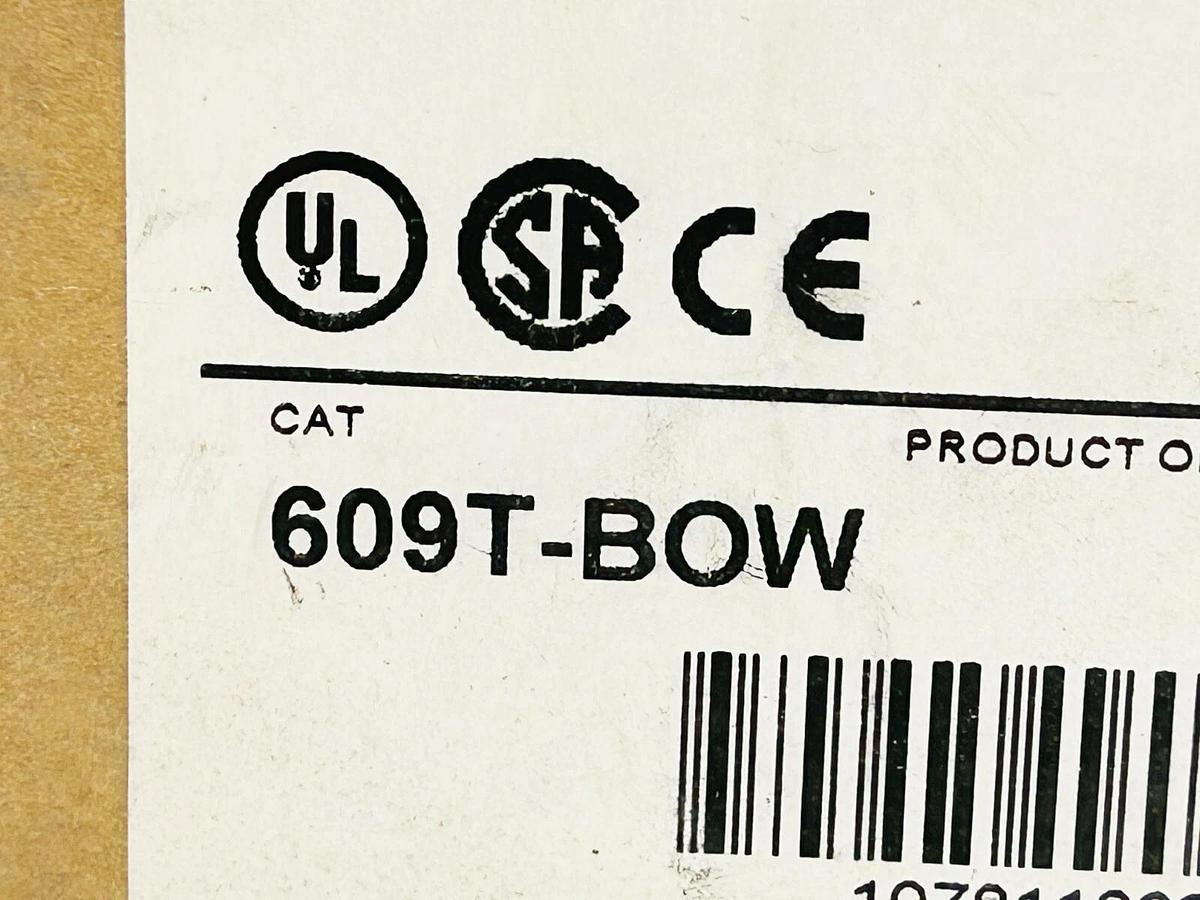New Allen Bradley 609T-BOW Ser. G Manual Starter Switch Toggle Lever 3 Phase