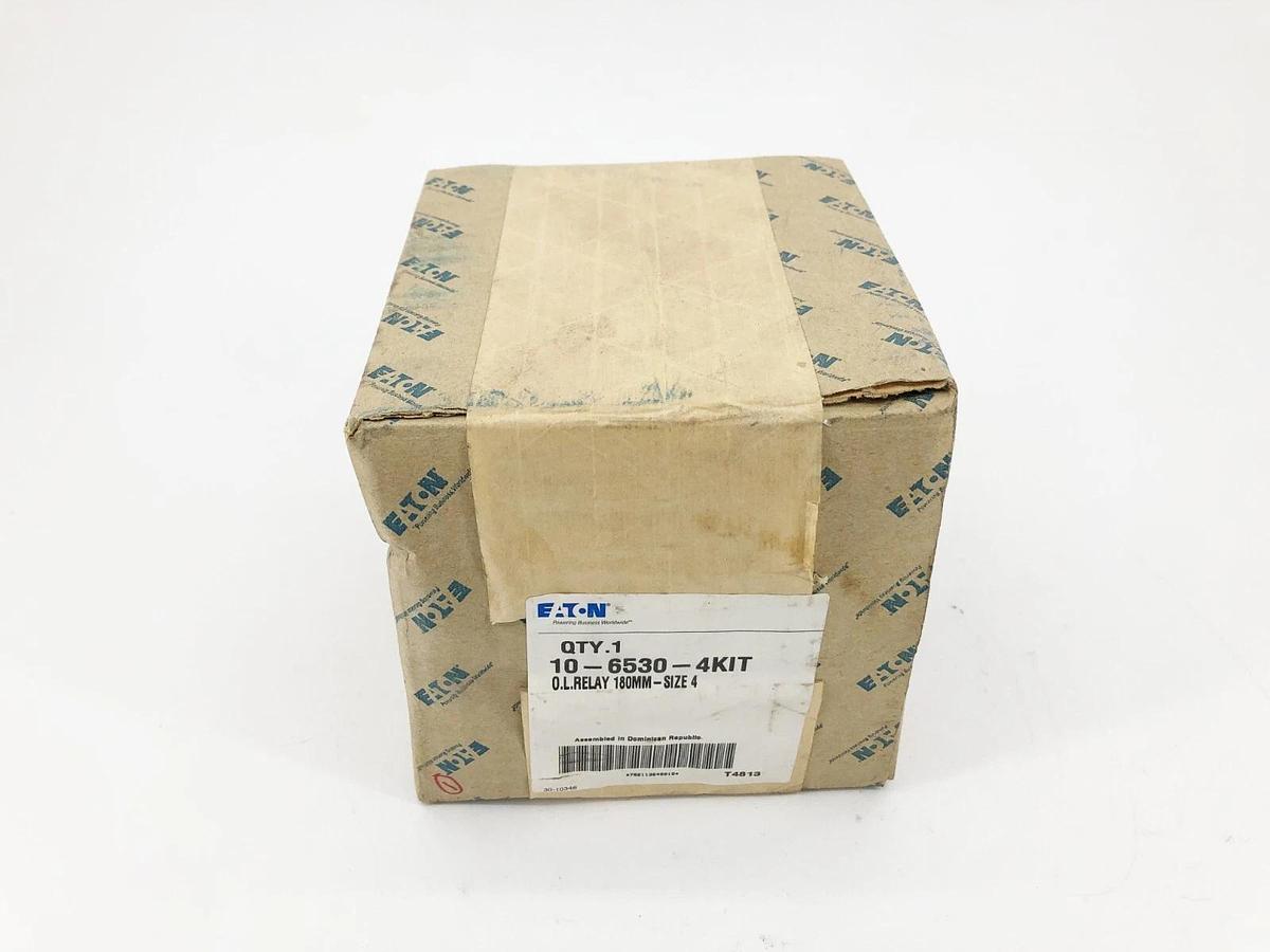 New Eaton 10-6530-4KIT Overload Relay 180mm Size 4 - Sealed Box