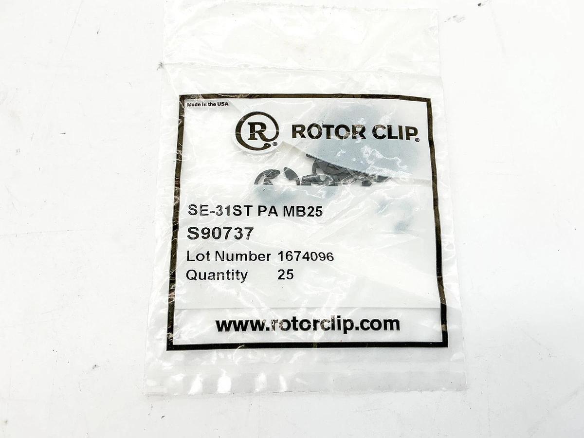 New Lot of 2500 Rotor Clip SE-31ST PA Steel Clip S90737