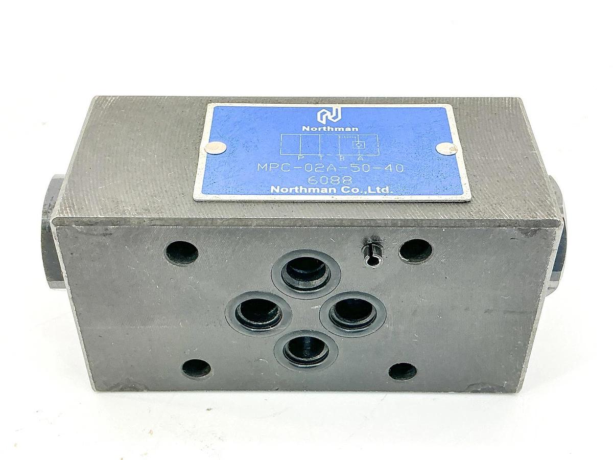 Used Northman MPC-02A-50-40 Pilot Operated Check Valve