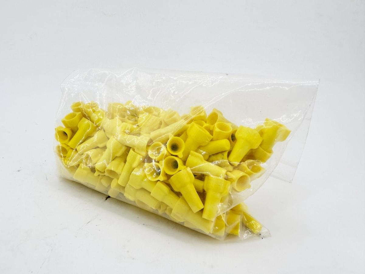 New Lot of 165 Ideal 30-451 Wire Nut Connectors Yellow #18-#3