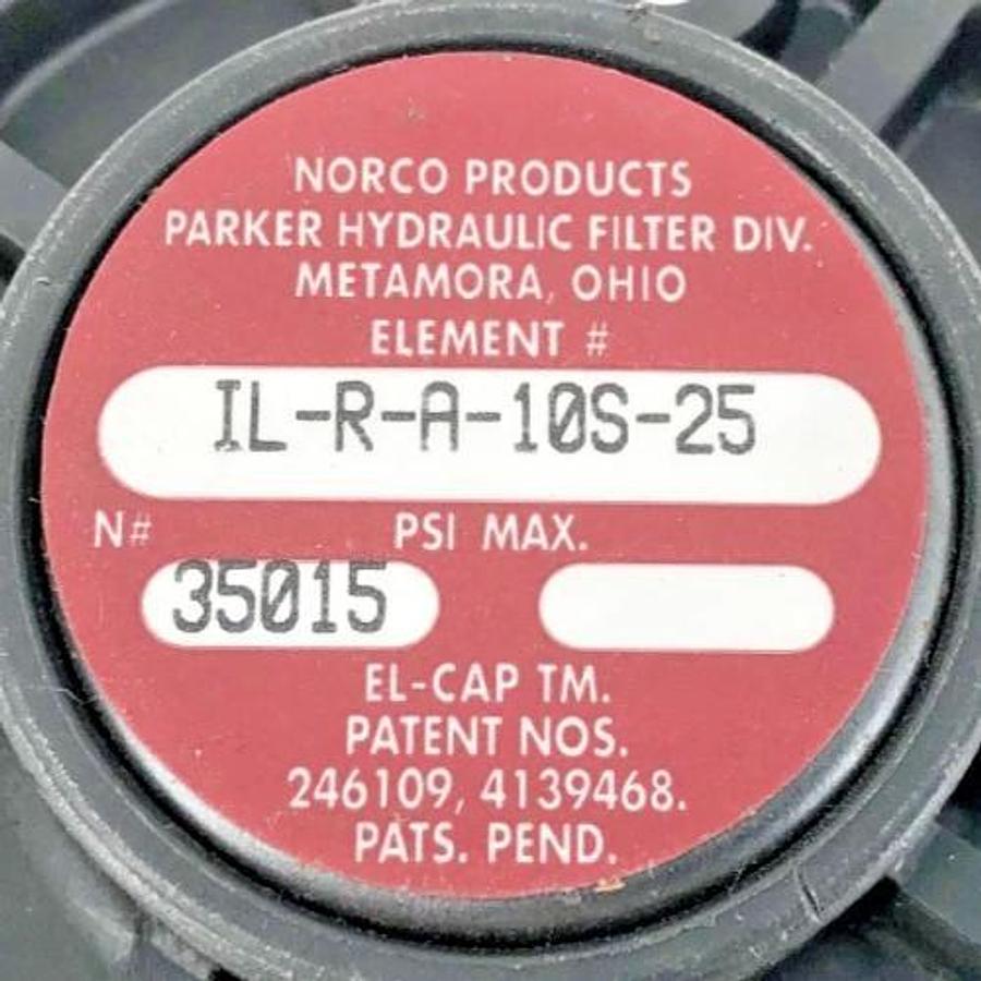 New Norco IL-R-A-10S-25 Filter Element 300psi Max - No Box