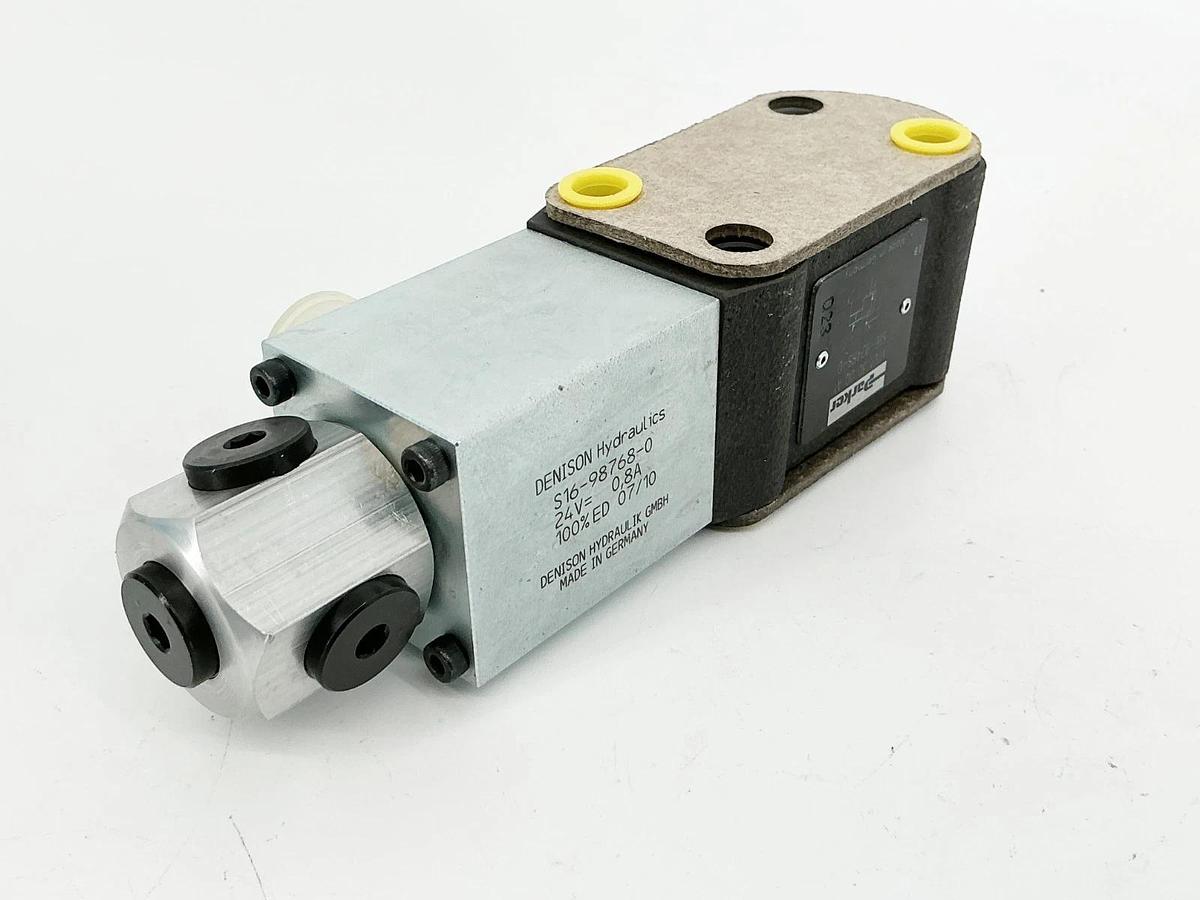 New Parker Denison S16-92488-0 Pressure Relief Valve 24V VP01-30-0Q-A1