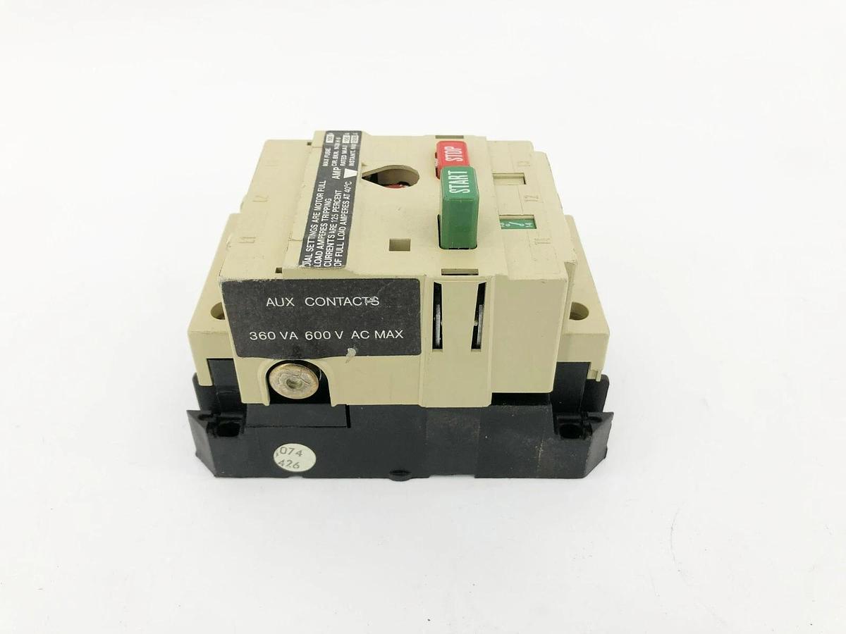 New Klockner-Moeller PKZM0-1-NA Motor Circuit Protector 600VAC 3HP