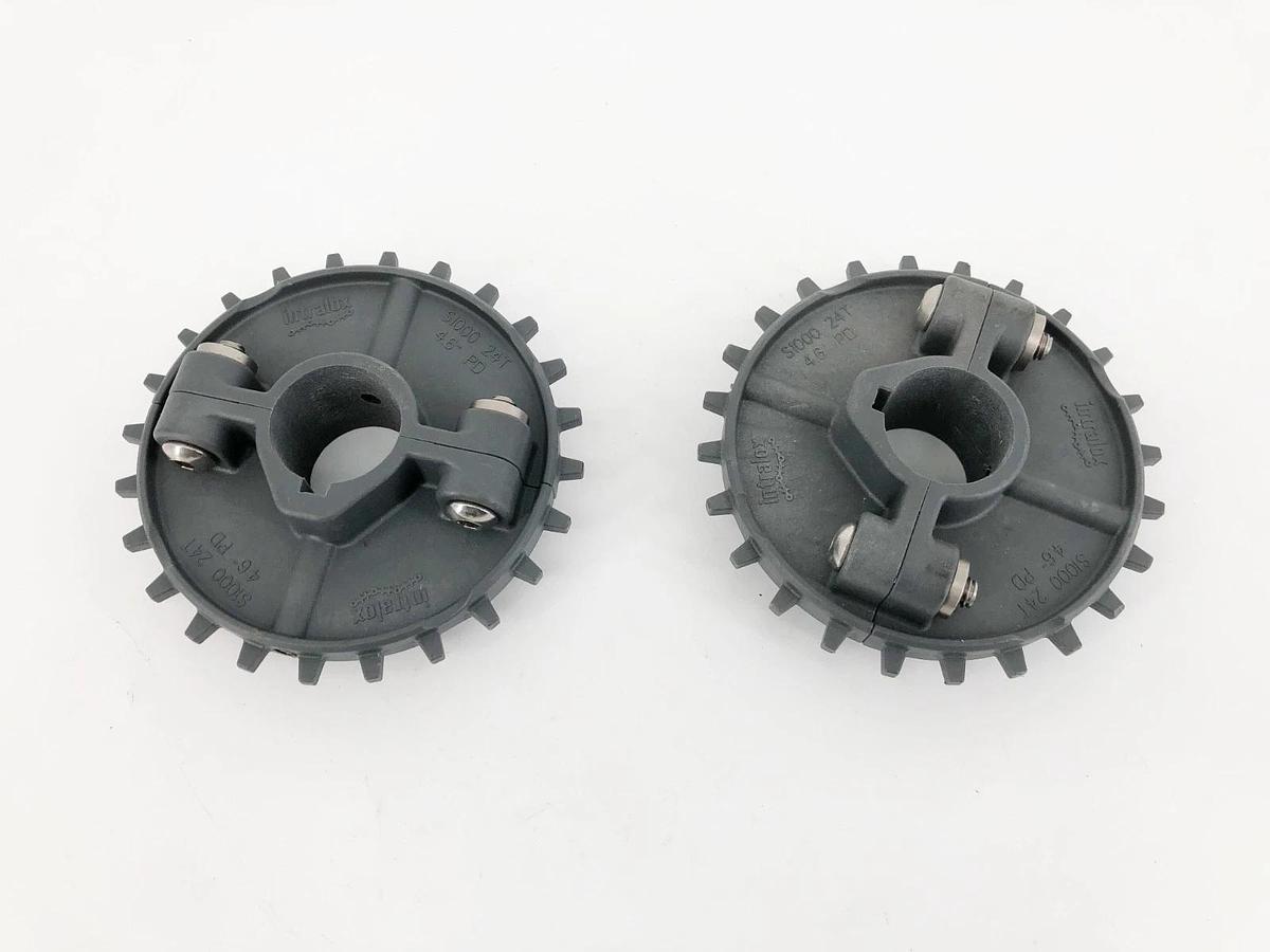Lot of 2 New Intralox S1000 Sprockets 24 Tooth 4.6" PD - No Box