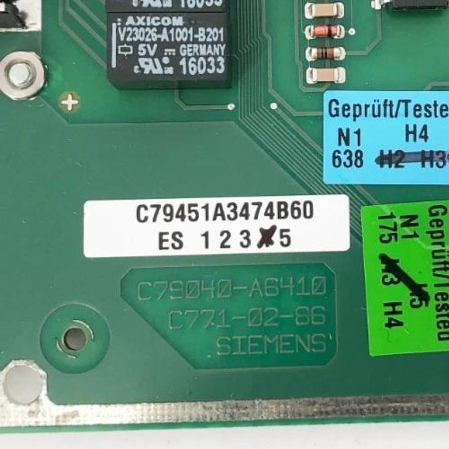 New Siemens C79451-A3474-B60 Printed Circuit Board OXYMAT 6 - No Box