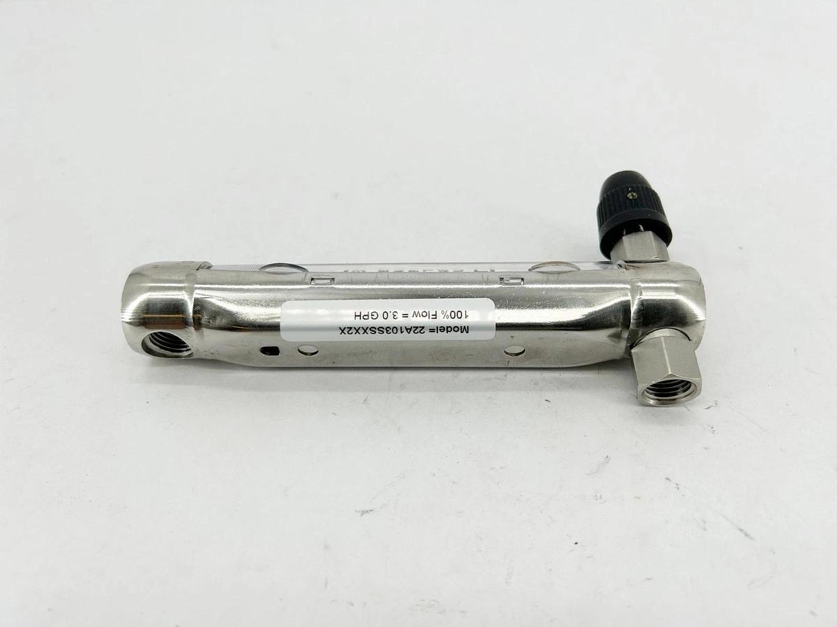 New UGSI 22A103SSXX2X Purge Meter Valve 3" 3.0 GPH 27562-1