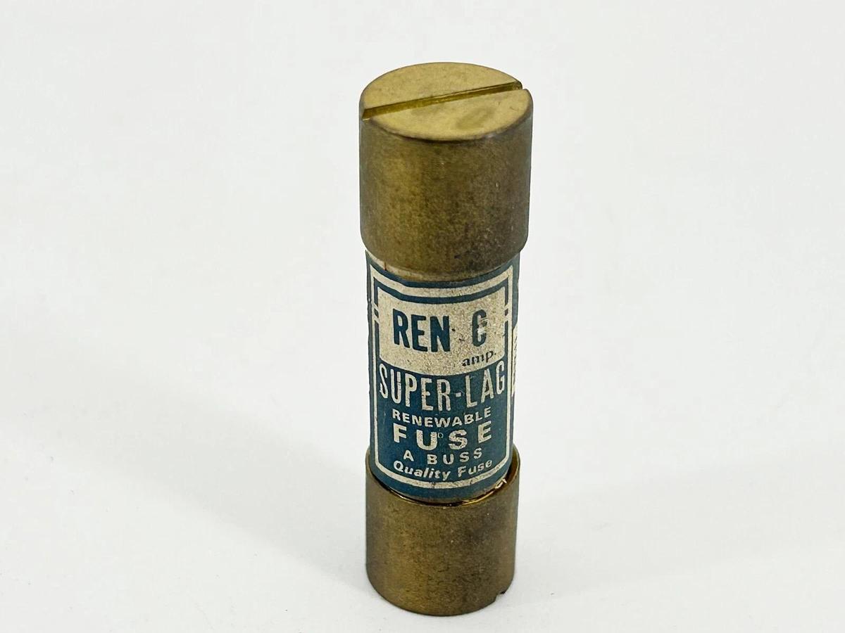 New Bussmann Ren-6 Renewable Fuse 250V 6A