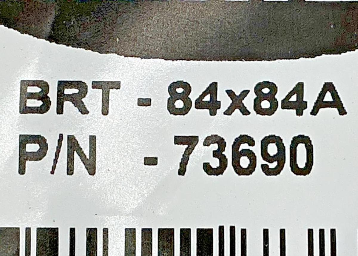 New Banner Engineering BRT-84x84A Retroreflective Target Reflector Square 73690