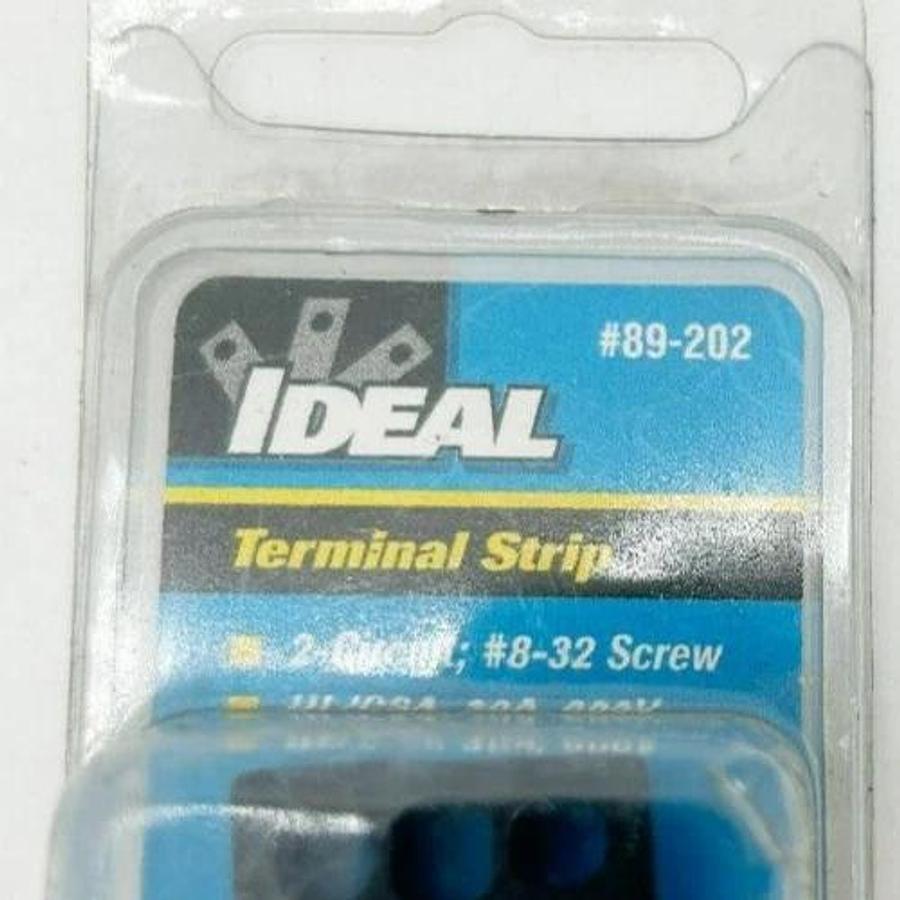 Lot of 3 New Ideal Ideal 89-202 Terminal Strips 30A 600V
