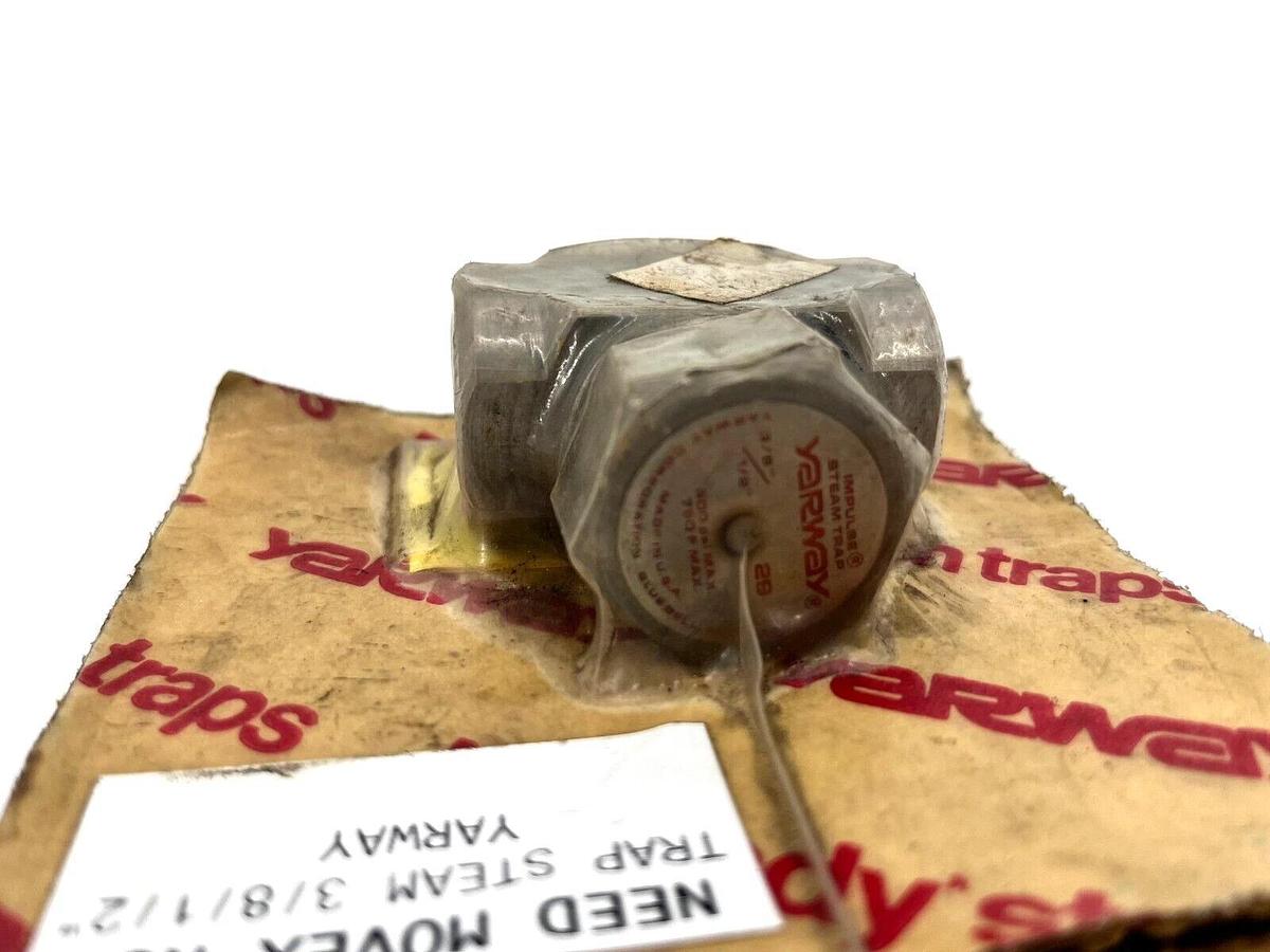 New Yarway Model 29 3/8"-1/2" Impulse Steam Trap
