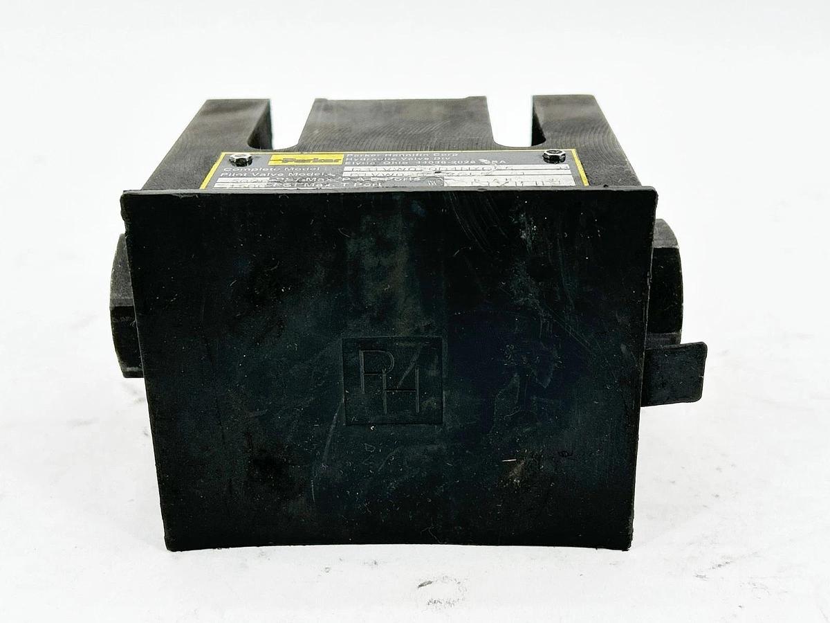New Parker D31VW020D4NYGF5-91 Hydraulic Valve Base Unit Only 5000PSI