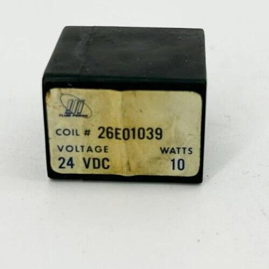 Used Lot of 3 Parker Fluid Power 26E01039 Coils 24VDC 10W