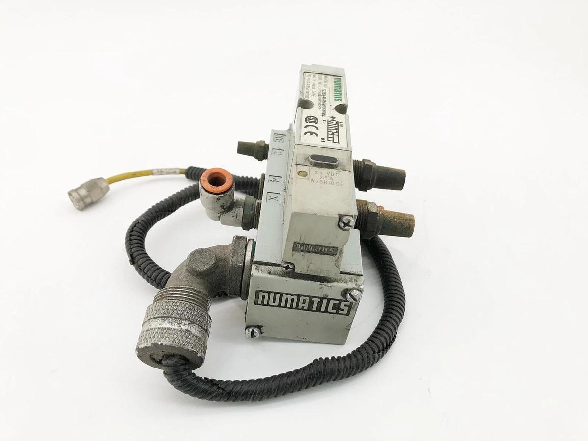 Used Numatics 123BA43AMN00061 Solenoid Valve 122BA400M000061 150psig