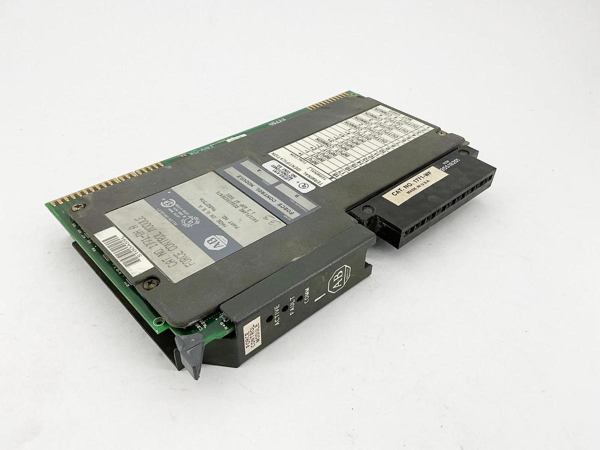 Used Allen Bradley 1771-QH Force Control Module 1.2A 5VCD Firmware Rev.A Ser.A