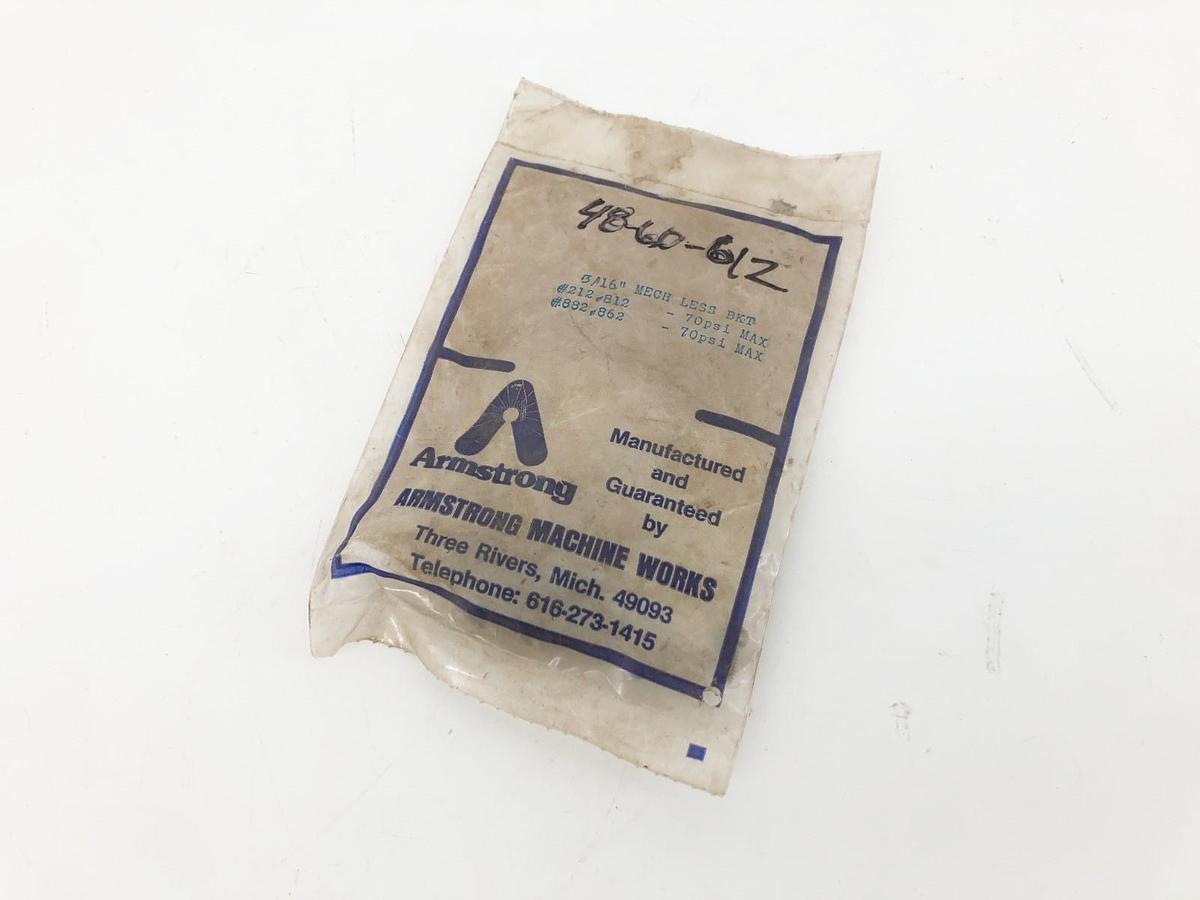 New Armstrong 3/16" MECH LESS BKT Repair Kit #212 812 882 262 70psi