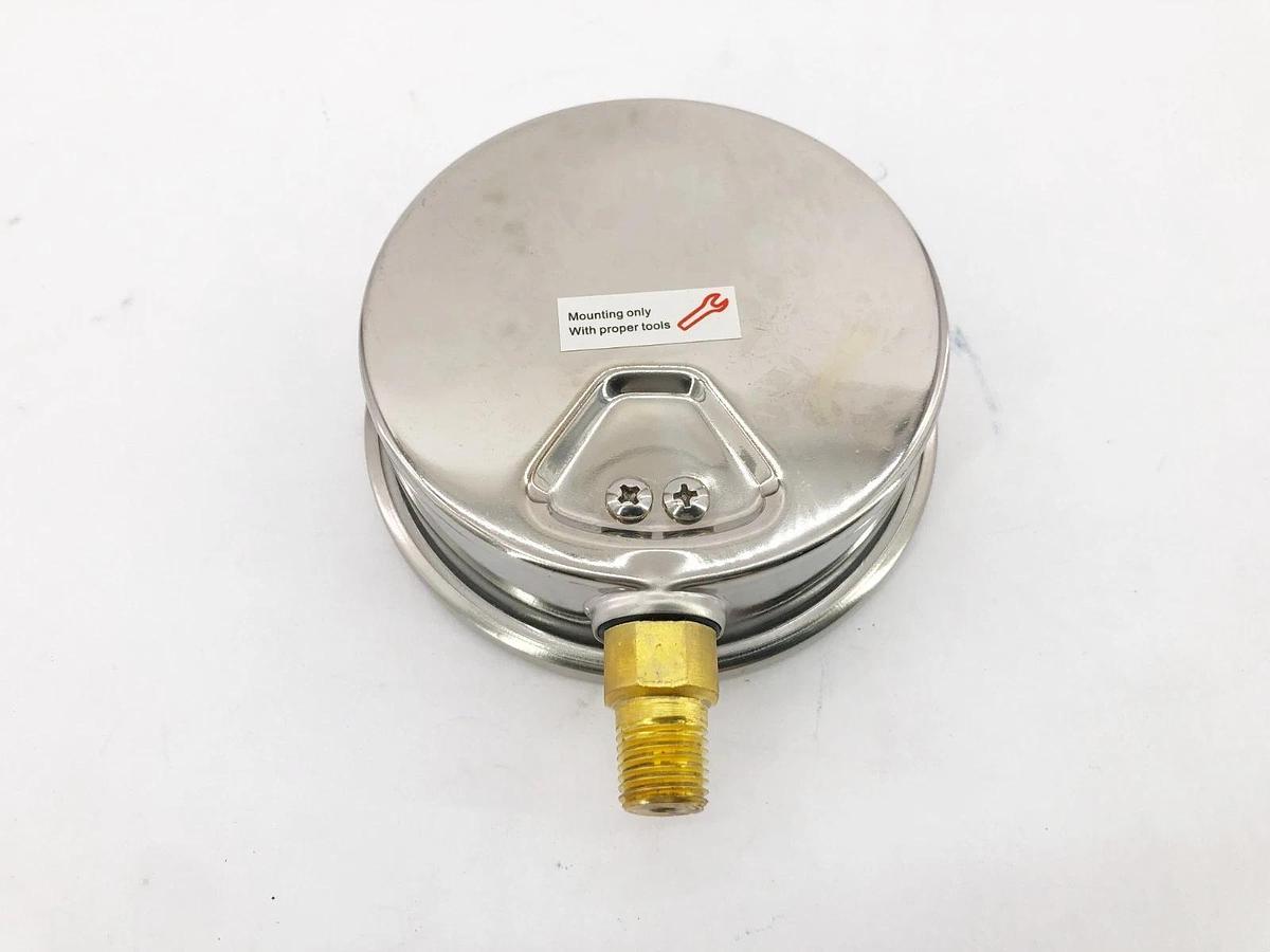 New Trerice D82LFB4002LA080 Pressure Gauge D82LFB 4" 0-15psi 1/4" LM D84110