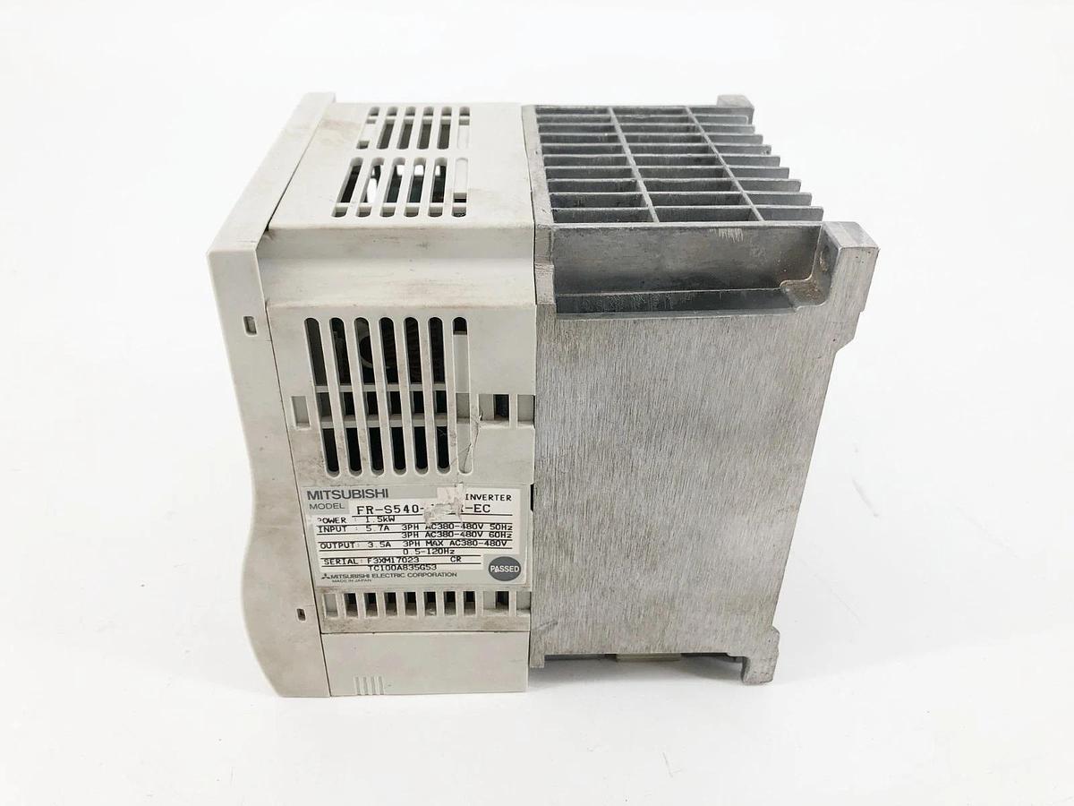 Used Mitsubishi FR-S540-1.5K-EC Inverter Drive 1.5kW 380/480VAC S500