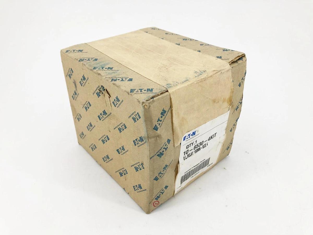 New Eaton 10-6530-4KIT Overload Relay 180mm Size 4 - Sealed Box