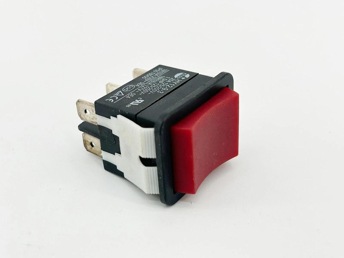New Lot of 4 Power First 29FG36 Electric Pushbutton Switch 12A 4A 6 Pin 250V