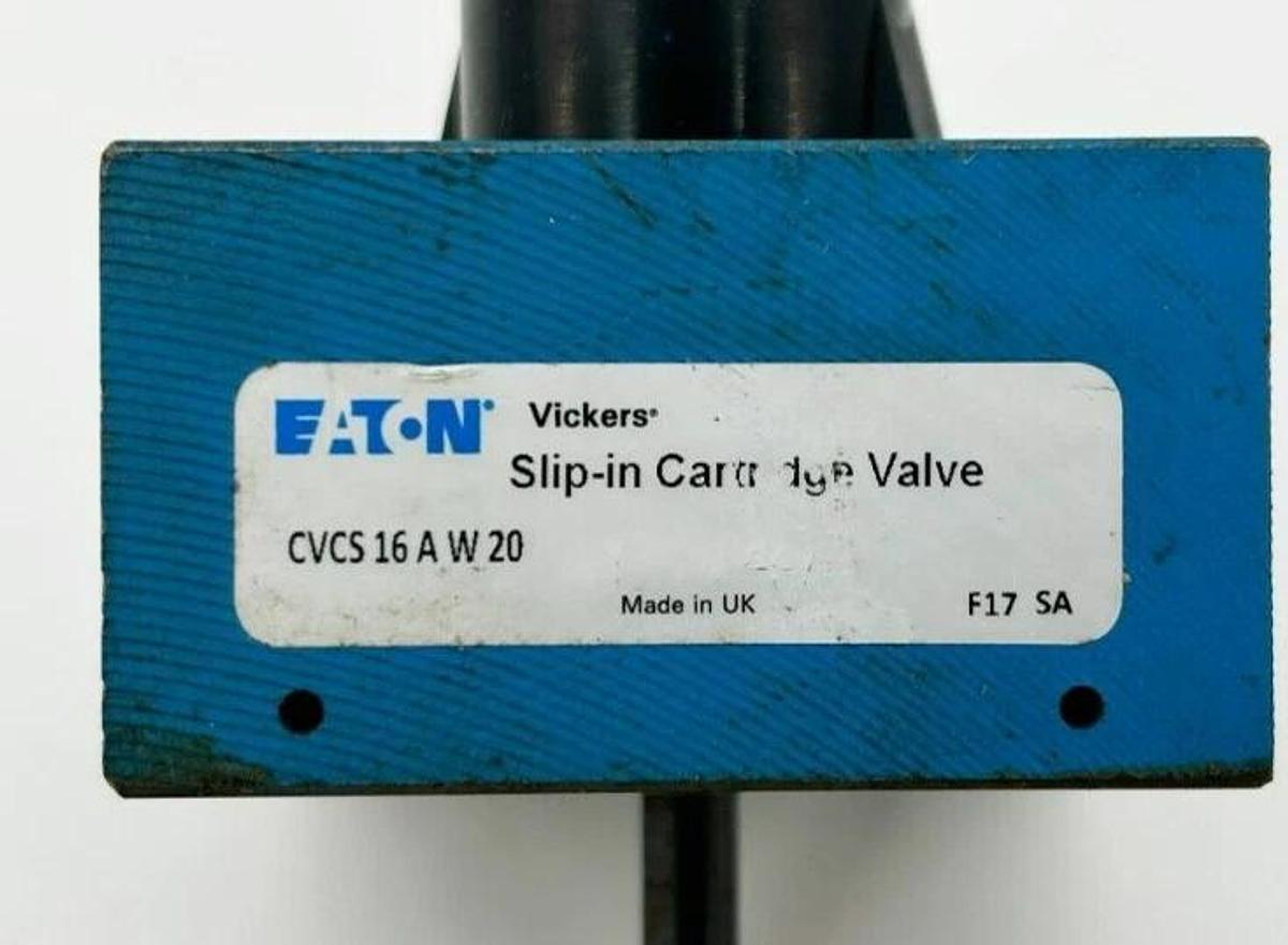 New Eaton Vickers CVCS 16 A W 20 Slip-In Cartridge Valve CVCS16AW20