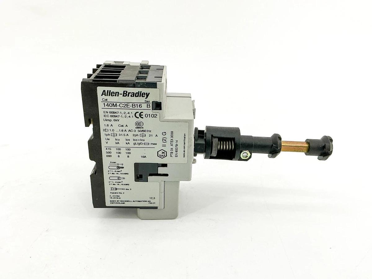 New Allen Bradley 140M-C2E-B16 Ser. C Motor Circuit Breaker 1-1.6A - No Box
