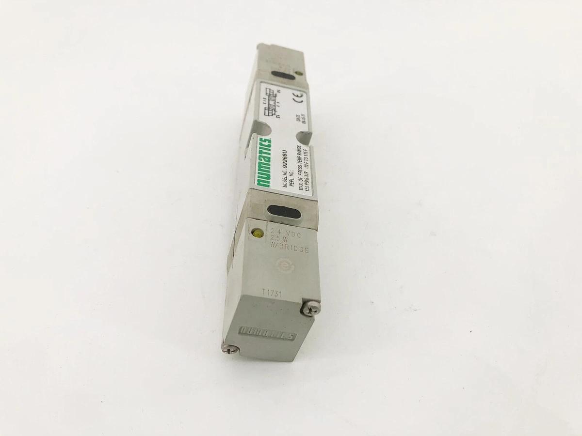 Used Numatics 92268U Solenoid Valve 24VDC 2.5W