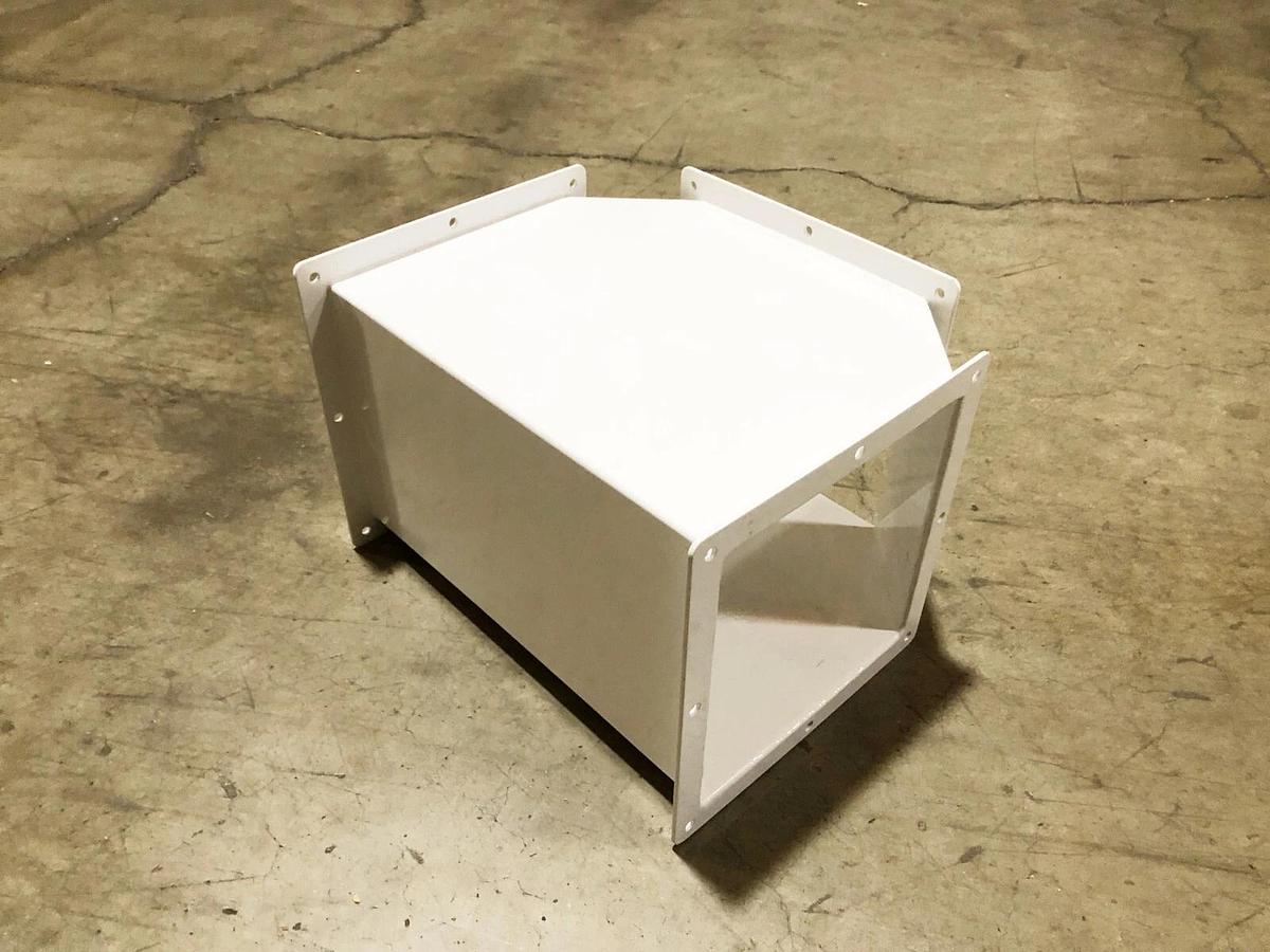 New Hoffman Nvent F88WT Tee-Feed Through 8" x 8" White Painted Steel T1224