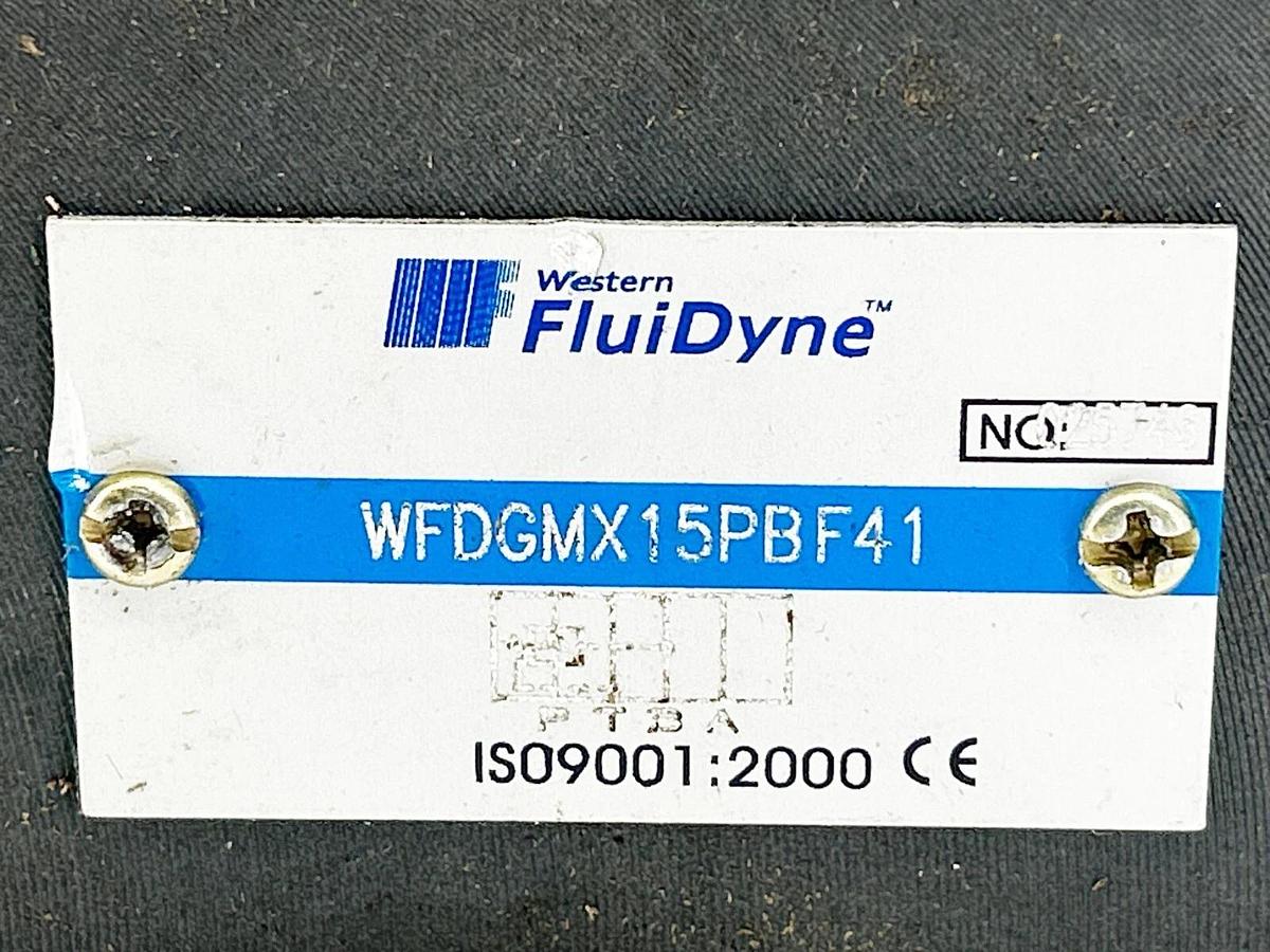New Fluidyne WFDGMX15PBF41 Hydraulic Modular Sandwich Valve