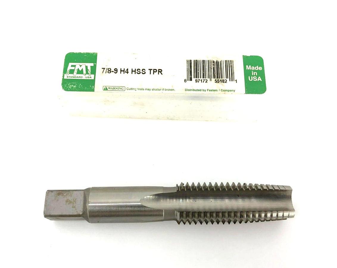 New FMT 7/8-9 H4 HSS TPR Flute Plug Tap