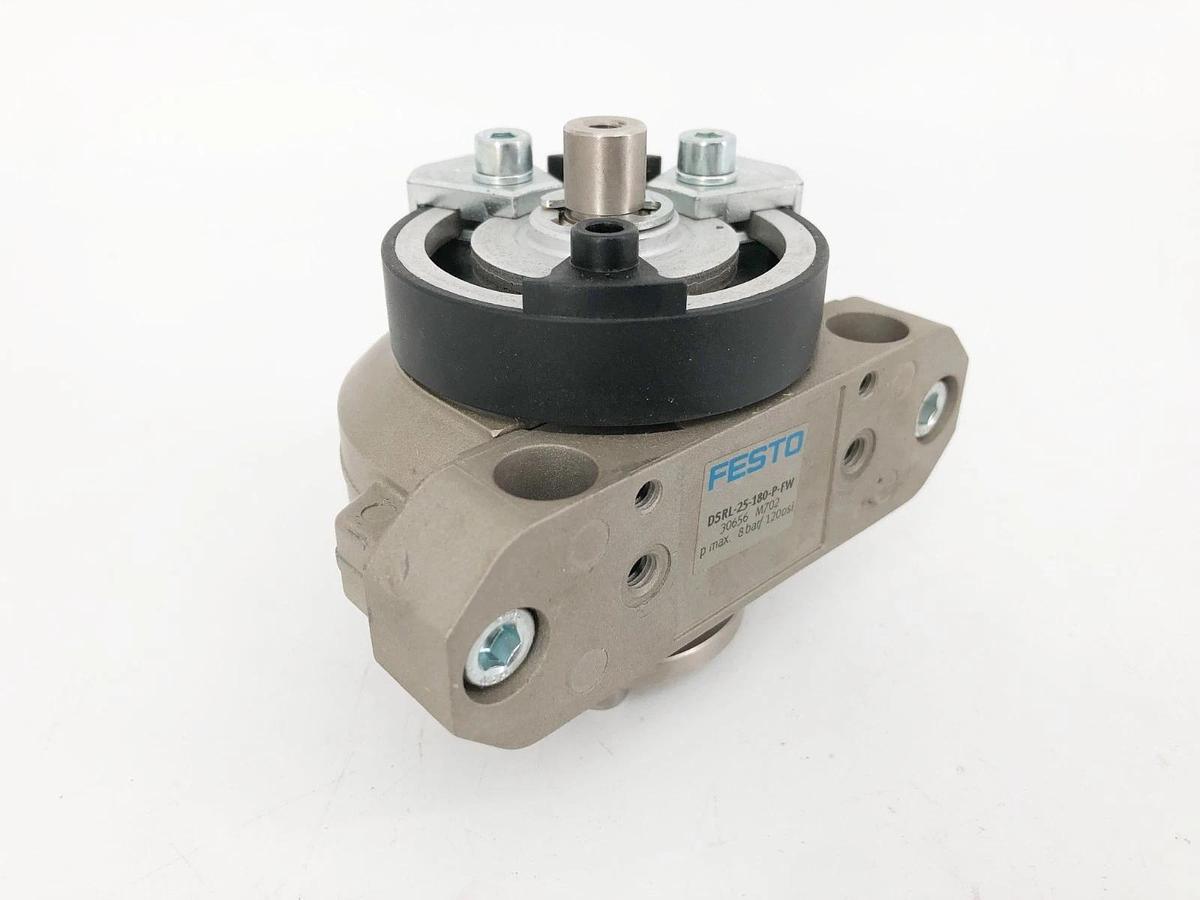 New Festo DSRL-25-180-P-FW Quarter Turn Actuator 120psi 30656 (Missing Parts)