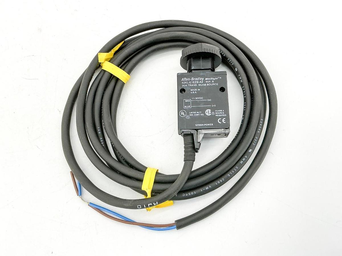 New Allen Bradley 42KL-E1EZB-A2 Beam Source Sensor 30VDC Ser.A - No Box