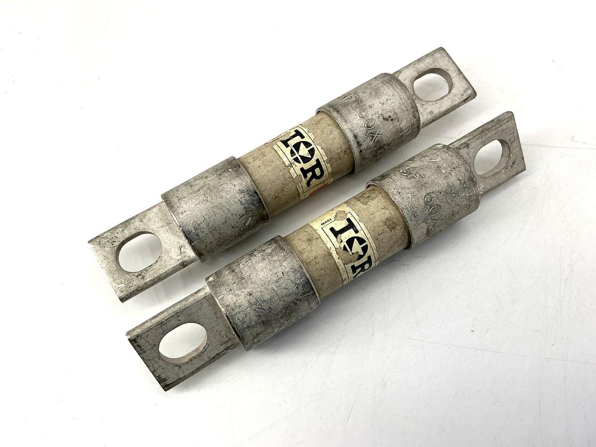 Used Lot of 2 IOR SF60X35 Ampklip Semi-Conductor Fuse 35A