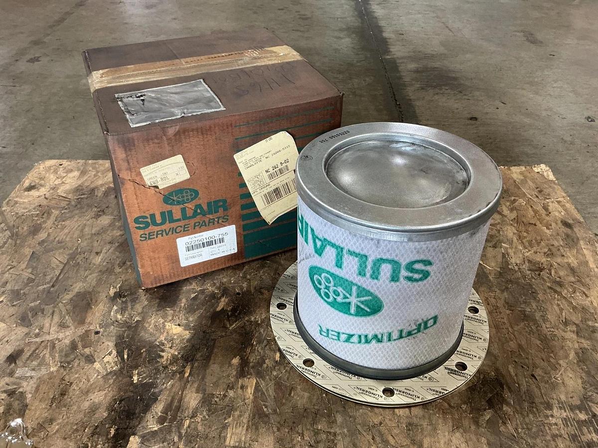 New Sullair 02250100-755 Air and Oil Separator Filter Element 0.1UM