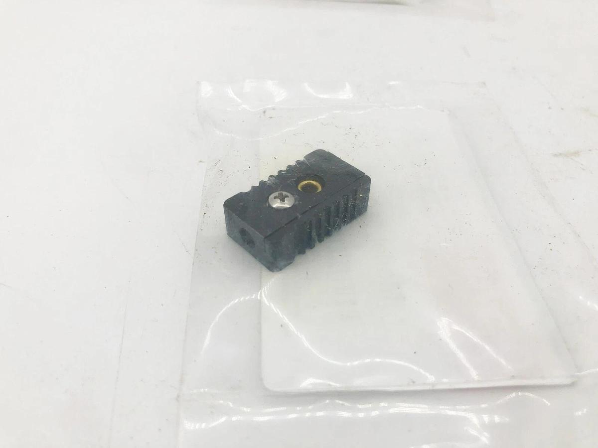 Lot of 4 New Dayton 36GK86 Thermocouple Mini Plugs Type J Black